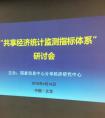独角兽运满满为共享经济统计监测指标体系献策
