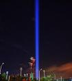 奇幻灯光秀点亮奥林匹克公园，三颗眼睛与华为P20 Pro遥相呼应