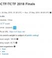 2018全球CTF赛事评分出炉：腾讯TCTF获选手满分好评