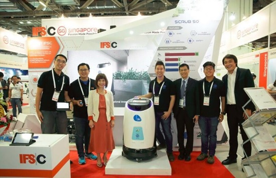 高仙商用清洁机器人新品在新加坡重磅发布