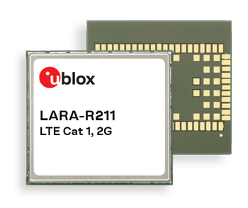 Vodafone为u-blox LTE Cat 1模块（支持2G回落）提供全球认证